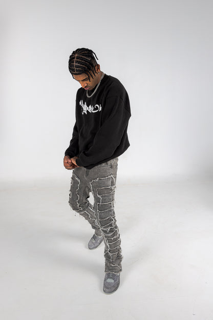 SYREX DISTRESSED JEANS